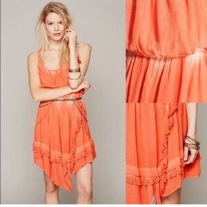 🌼 FINAL PRICE Free people Tie Dye Aphrodite Asymmetrical Dress